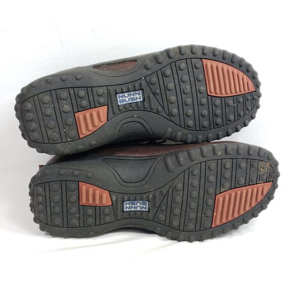 Nunn Bush Men's Size 9 Wide Brown Leather Sneakers - Picture 10 of 10